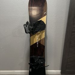 Snowboard and Bindings 