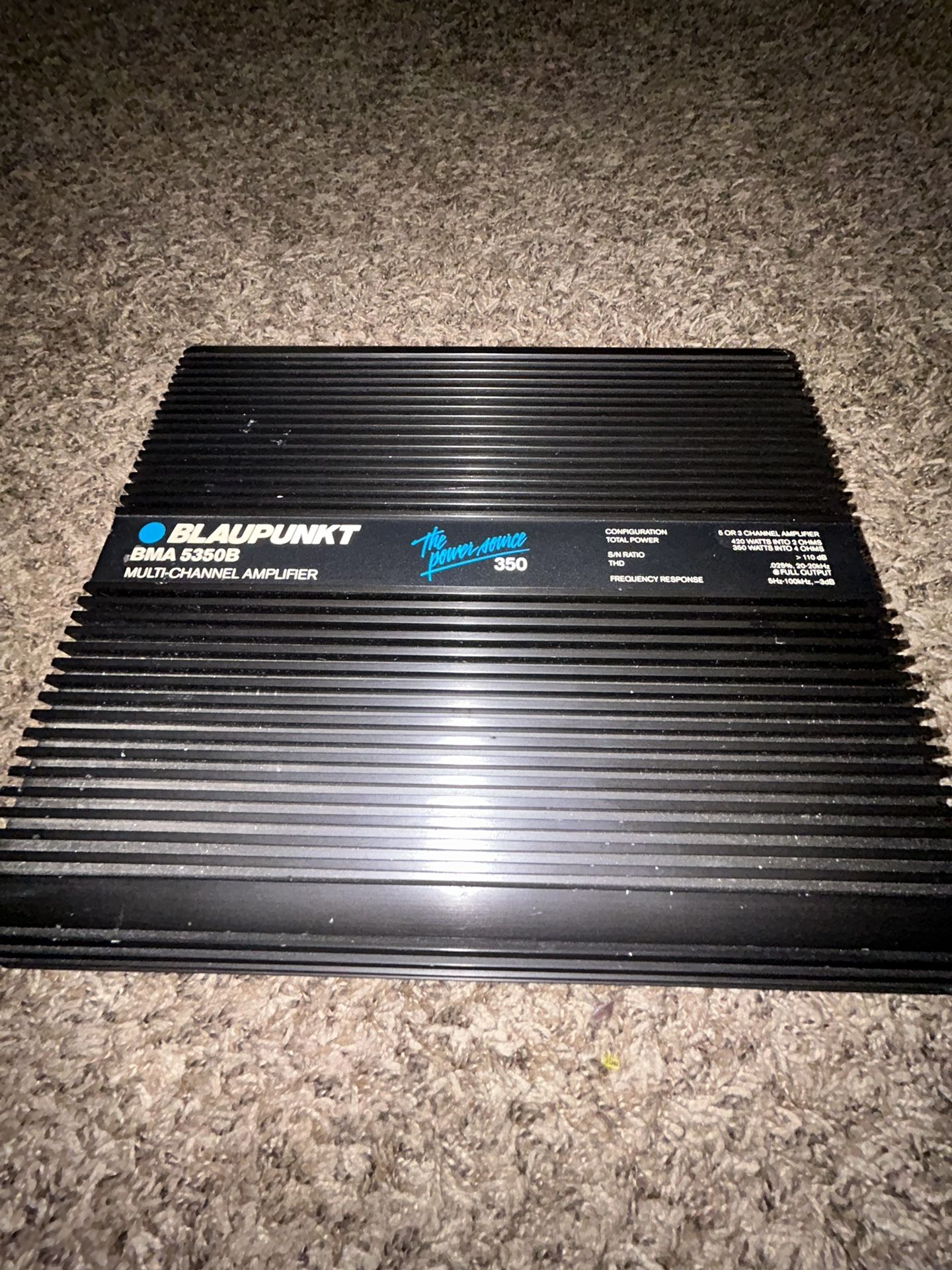 Blaupunkt Power source 350.5 Audiophile Amplifier