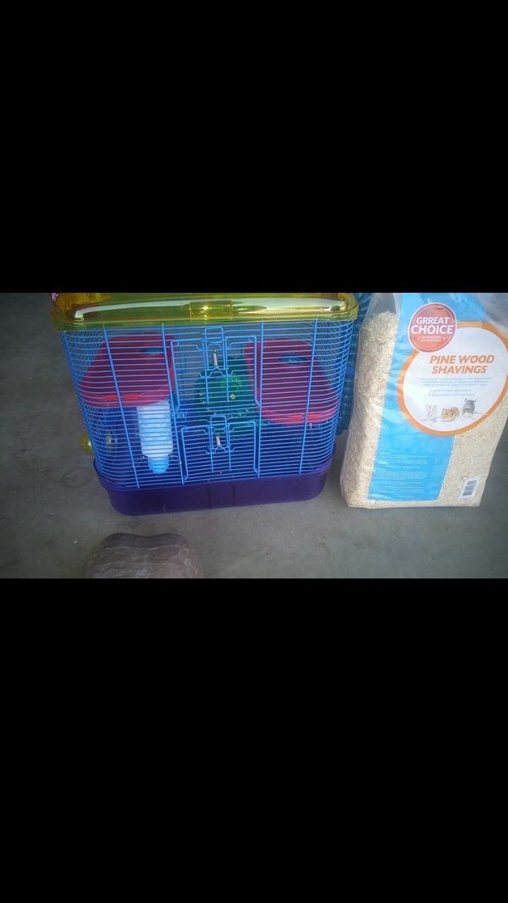 Hamster cage