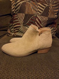 Women's Faux Suede Ankle Boots Size 7