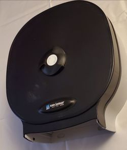 San Jamar 4 Rolls Toilet Paper Dispenser (used)