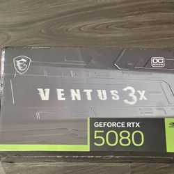 Brand new MSI Ventus 3X GeForce RTX 5080 OC Edition 