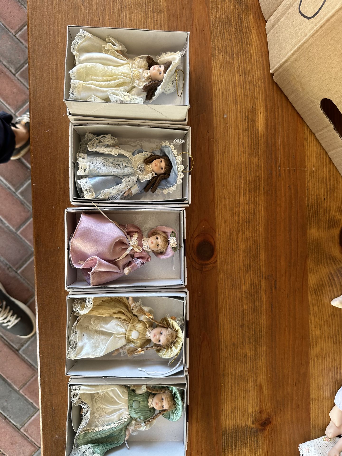 Victorian Doll Ornaments