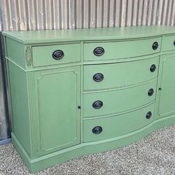 Lovely Refinished, ExtraTall,  Buffet, Credenza, Or Tv Stand By Drexel Furniture