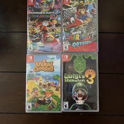 Brand New Sealed Nintendo Switch Games 