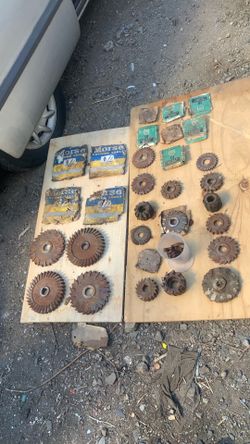 Machinists treasure 22 cutting tools were kept in boxes storage and in wax