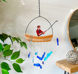 Fisherman Stained Glass