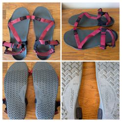 XERO Z-TREK MENS SIZE 13 BAREFOOT MINIMALIST HIKING ZERO DROP SANDALS-EXCELLENT CONDITION