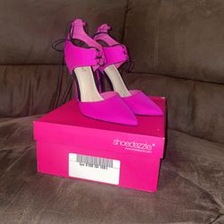 pink Shoe Dazzle Heels 