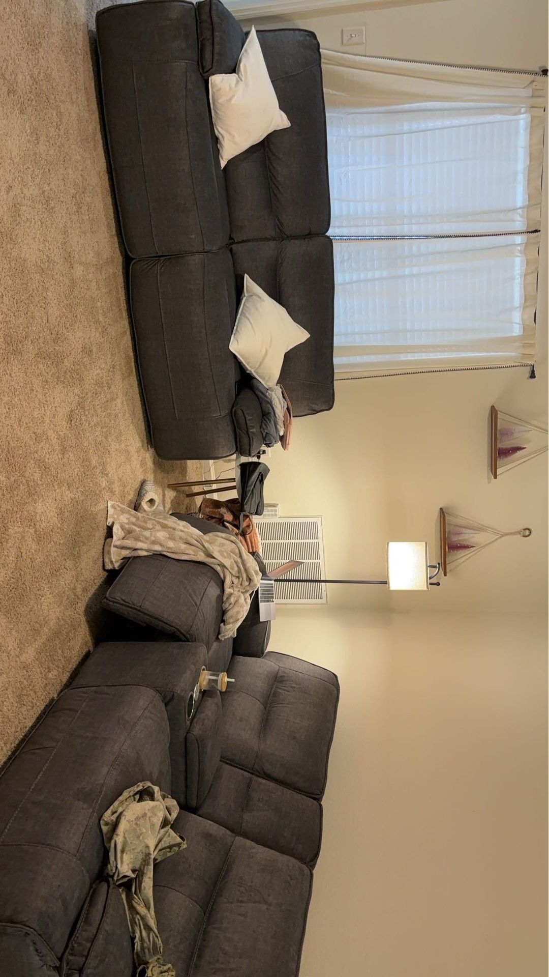 Electric Fully Reclinable Couch Set!