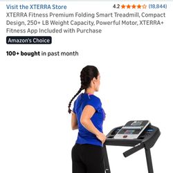 Xterra Foldable Treadmill