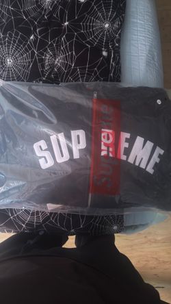 Supreme Black Zip-Up Jacket
