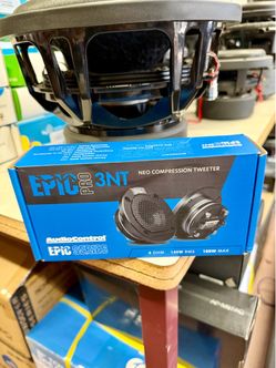 AudioControl EPICPRO3NT EPIC PRO Series 3" Car Audio NEO Tweeters, 140 Watt RMS/180 Watt Max, 4 Ohm (Pair)