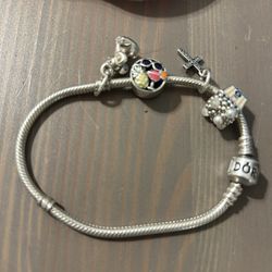 Pandora Bracelet With Couple Charms