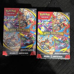 Pokemon Mega Evolutions Booster bundle 