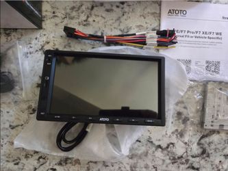 Atoto F7 Double Din Touchscreen Stereo w/ Carplay  New  see pics FIRM ON PRICE