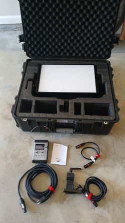 Aputure Nova p300c w/Softbox & Hard grids