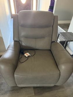 Members Mark Cooper Power Reclining Leather Chair