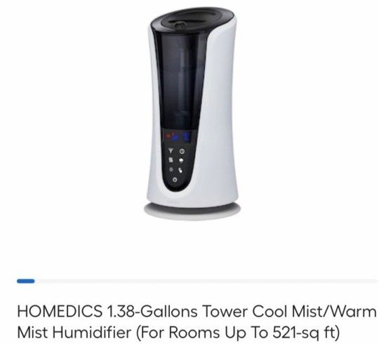 Homedics Total Comfort Deluxe UltraSonics Humidifier