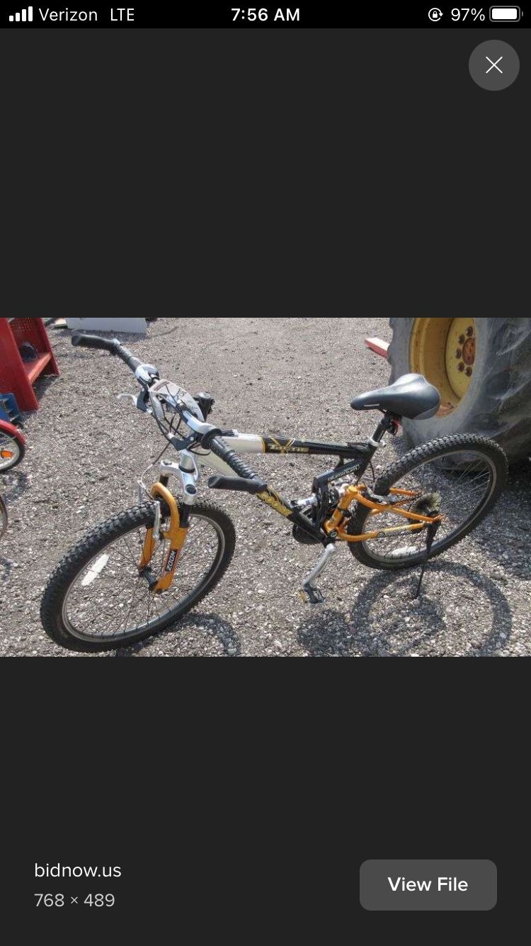Mountain Bikes 55. And $70