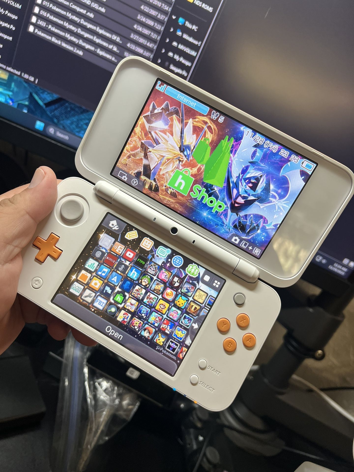 Loaded Nintendo “New” 2DS XL w/hshop