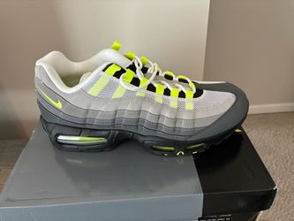 Nike Air Max 95 Neon Yellow Sneakers Size 11.5