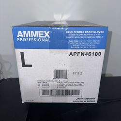 Large Blue Nitrile Gloves