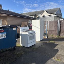 Gas stove And Fridge *FREE*