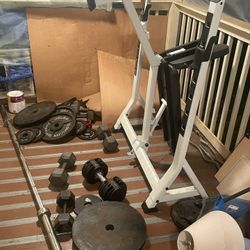 Weights And Bench  Press