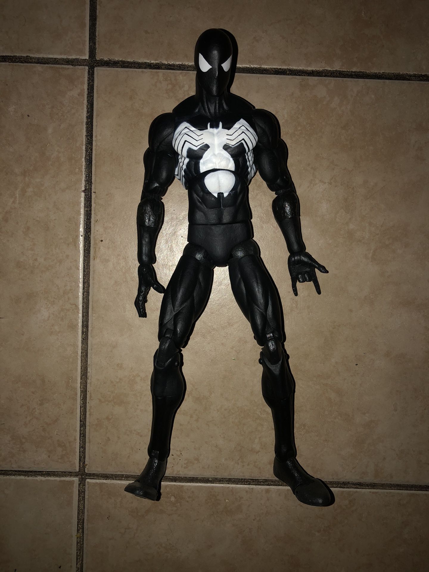 Black Suit Spider-Man 12” Action Figure Marvel Toy Biz 2006