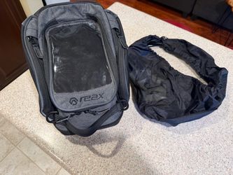REAX Motorcycle Gas Tank Mount Travel Bag Black