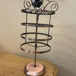 Rotating Earring Holder Display