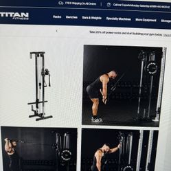 Wall and Rack Mounted Pulley Tower