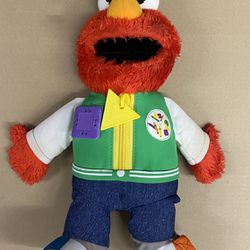 Elmo Ready For School Elmo Playskool Steps to School Hasbro EUC Sings Works
