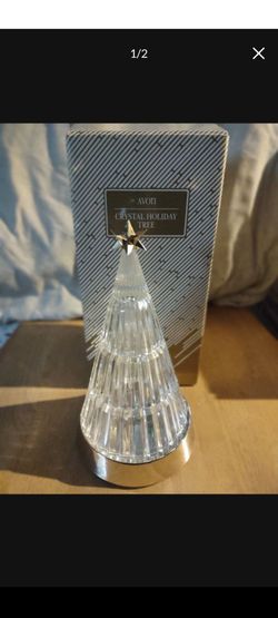 Avon Crystal Holiday Tree