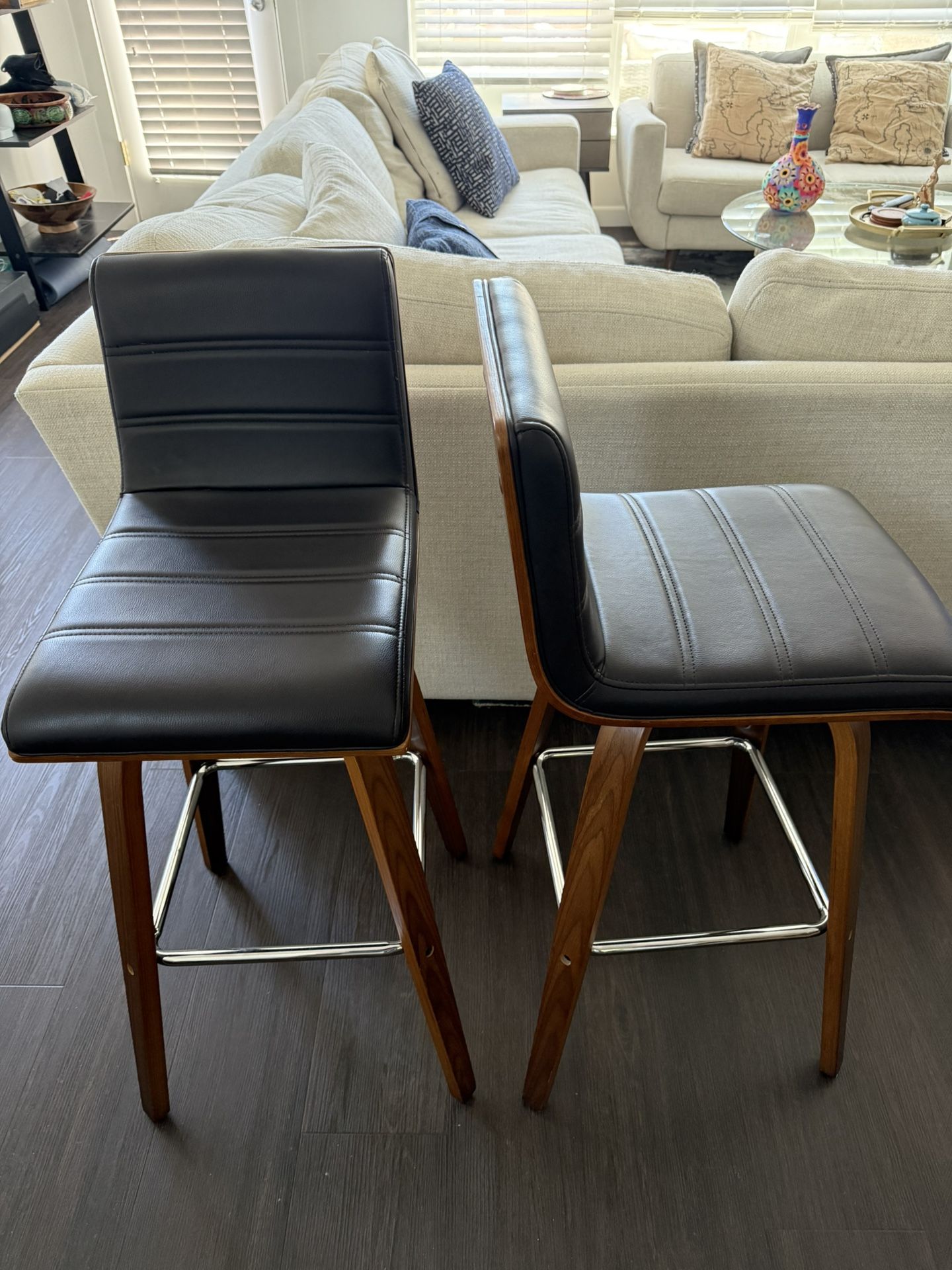 Barstool swivel chairs - $25 Per Chair