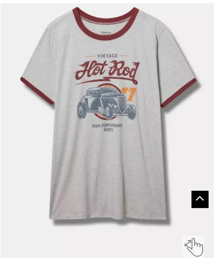YOU ARE ENOUGH RELAXED FIT HERITAGE JERSEY CREW TEE  SIZE 2 NWOT