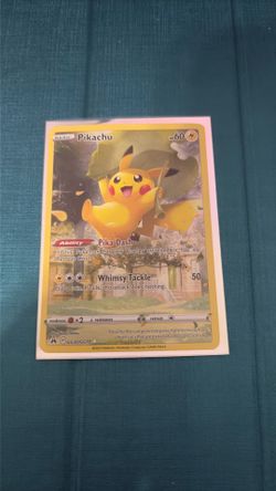 Pikachu Pokémon card