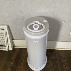 Ubbi Steel Odor Locking, Diaper Pail, Gray