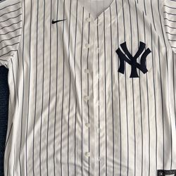 Nike New York Yankees Derek Jeter #2 Jersey XXL Pinstripe
