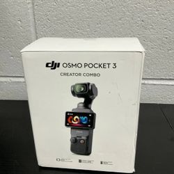 DJI Osmo Pocket 3 Creator Combo 3-Axis Stabilized 4K Handheld Camera