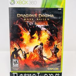 Dragon's Dogma Dark Arisen (Microsoft Xbox 360, 2013) No Manual - TESTED