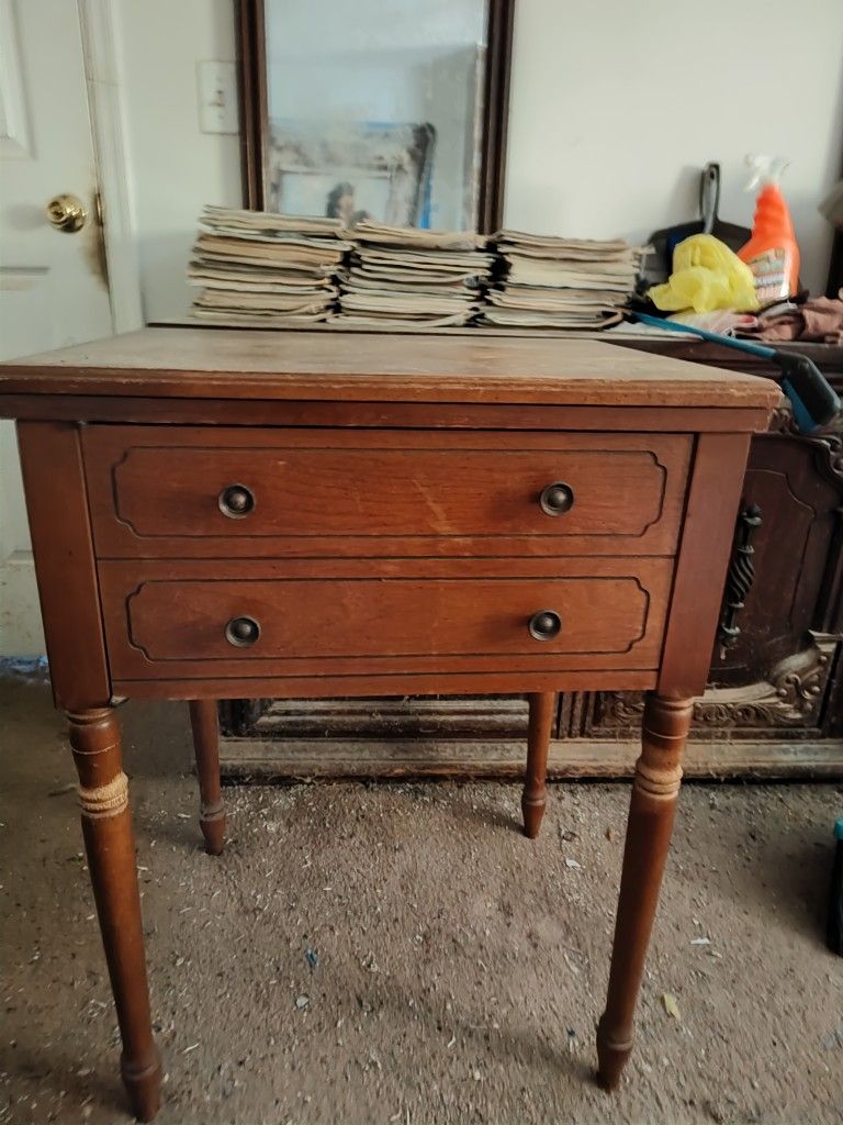 Sears Sewing Machine It Looks Like A Table Fits Inside $70.00