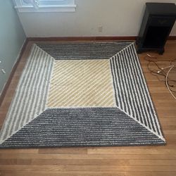 IKEA Square Carpet. 6’7 X 6’7