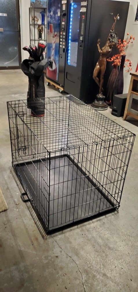 Foldable Wire Dog Crate