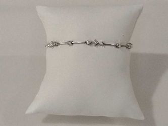 Platinum Diamond Tennis Bracelet 9.3 Grams 8 Inch Vc1125wwzmia