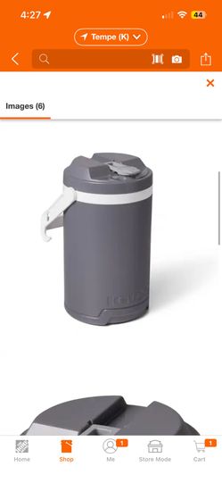 IGLOO Workman 1 Gallon Beverage Jug Cooler