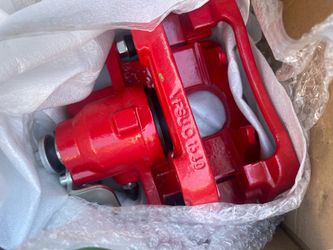 New PHILTOP Red Performance Rear Brake Calipers Pair for 2011-2019 Ford Explorer / Flex / MKT