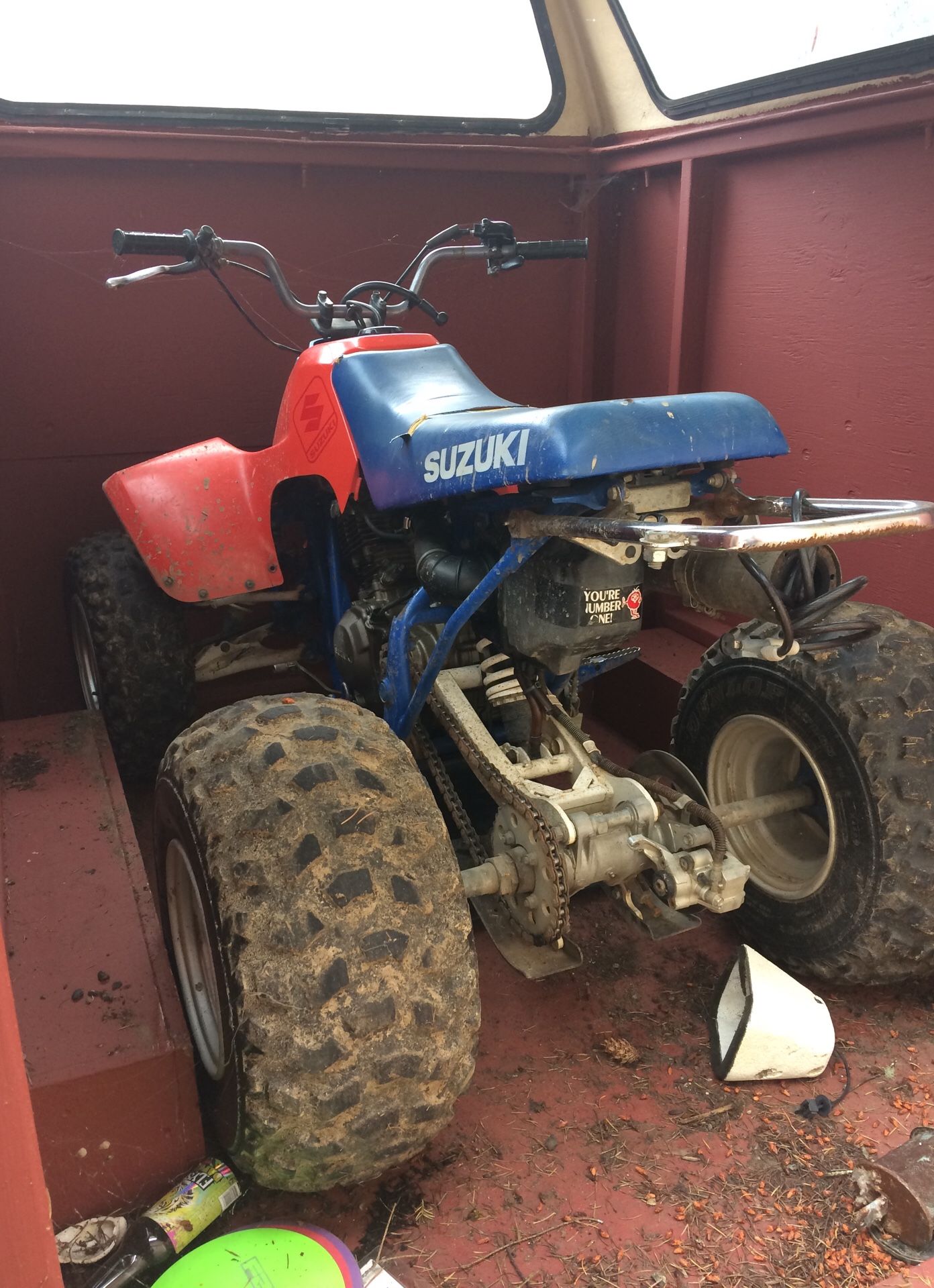 Suzuki 230 atv no title