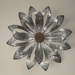 Aluminum Flower Wall Decor